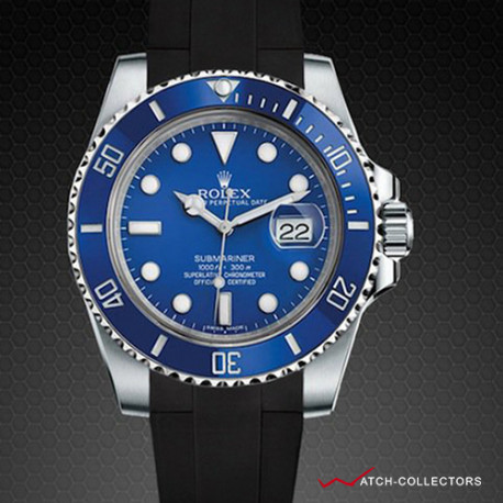 Strap for Rolex Submariner Ceramic - Glidelock Edition (Clasp NOT included)