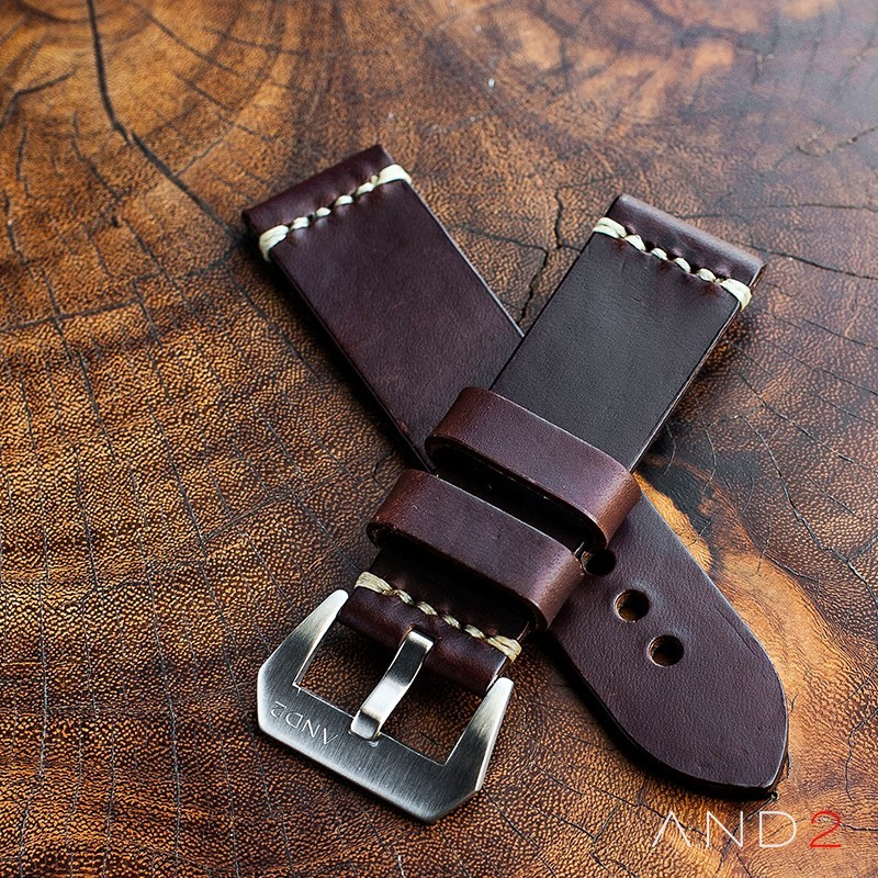 Horween Chromexcel Brown Leather Strap - Watch-Collectors