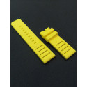 Yellow Silicone strap.