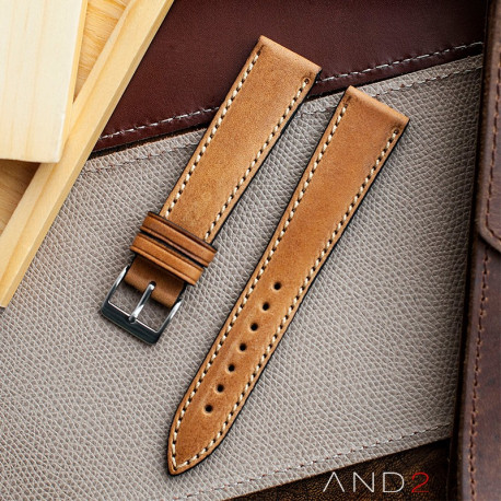 Kingsley Goldenrod Leather Strap 20mm