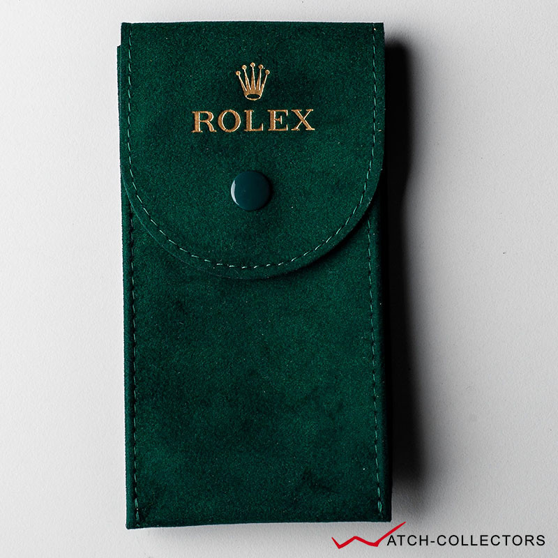 Rolex Green Pouch - Watch-Collectors