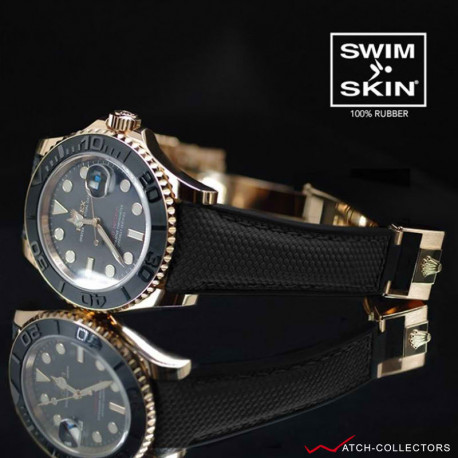 RUBBER B SwimSkin® Ballistic for Rolex Yachtmaster on Oysterflex Bracelet