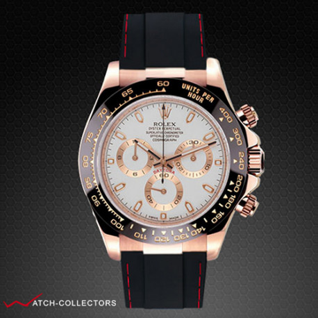 Strap for Rolex Daytona on Strap Rose Gold - VulChromatic® Series (Clasp NOT included) 